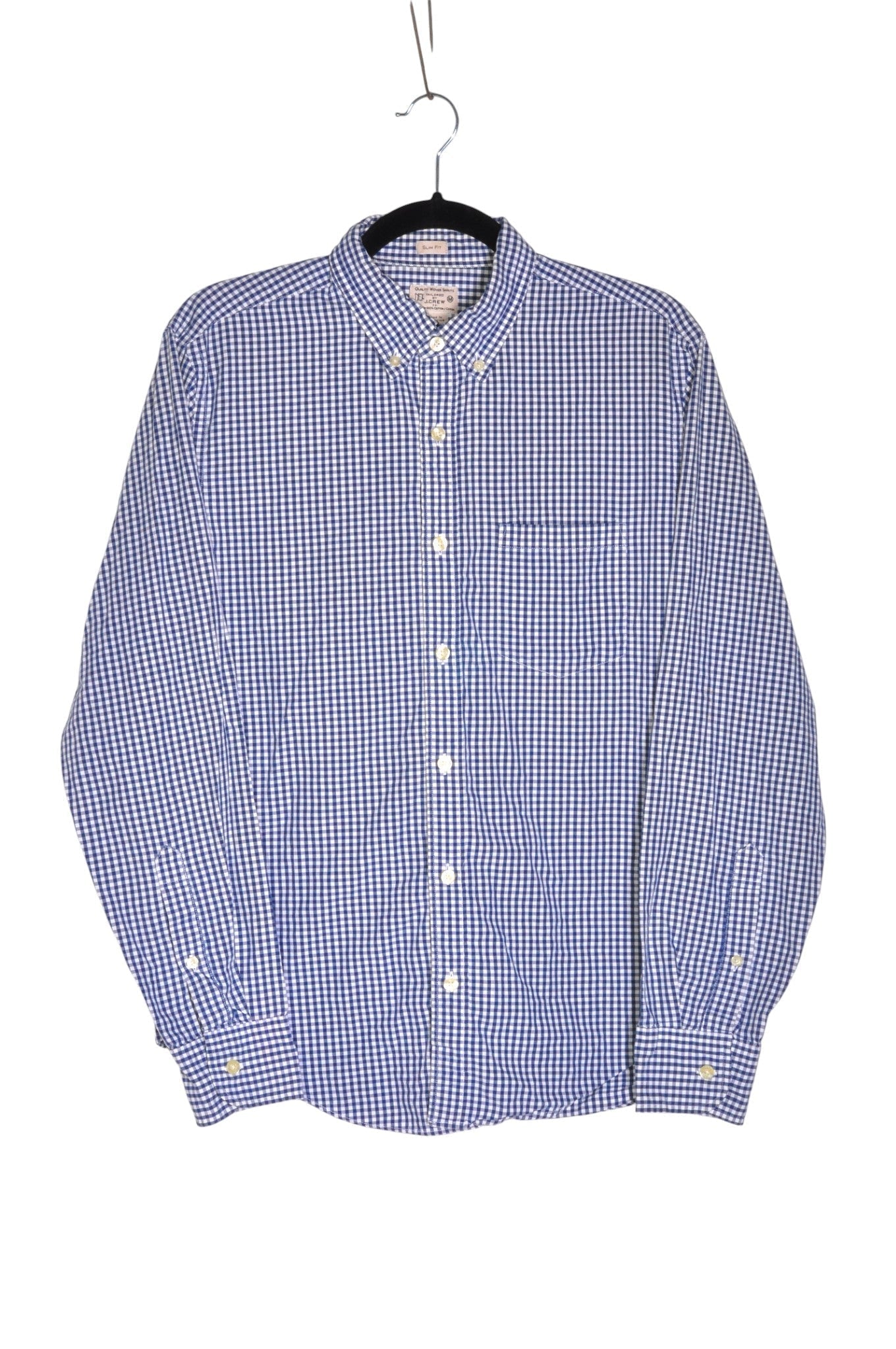 J. CREW Men Button Down Tops Regular fit in Blue - M Koop
