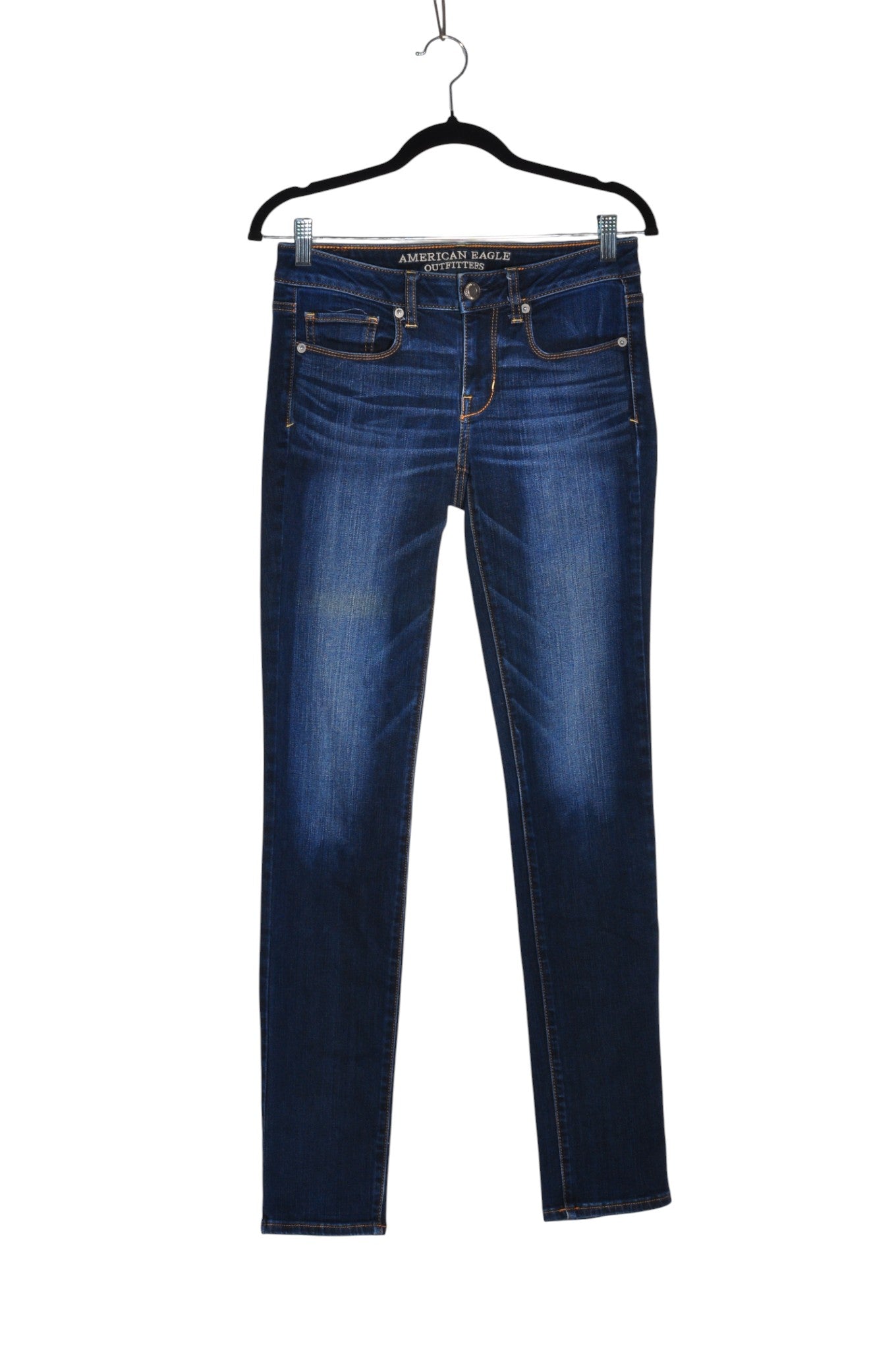 AMERICAN EAGLE Women Straight-Legged Jeans Regular fit in Blue - 4 Koop