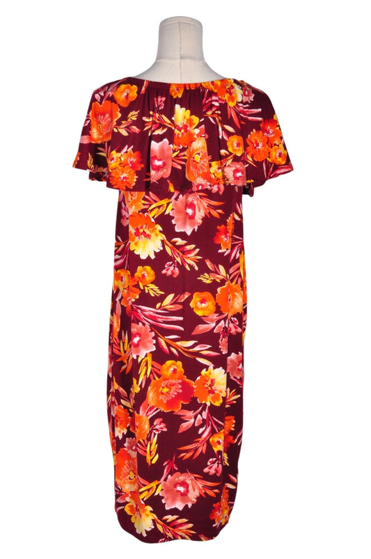 UNBRANDED Women Drop Waist Dresses Regular fit in Orange - 6 Koop