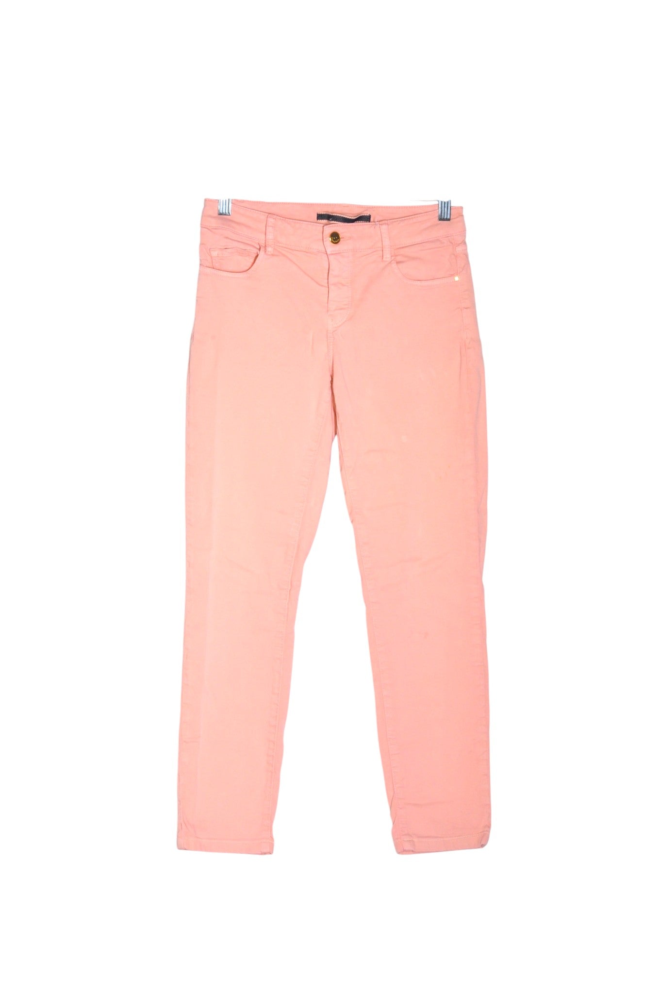 MASSIMO DUTTI Women Work Pants Regular fit in Pink - 4 Koop