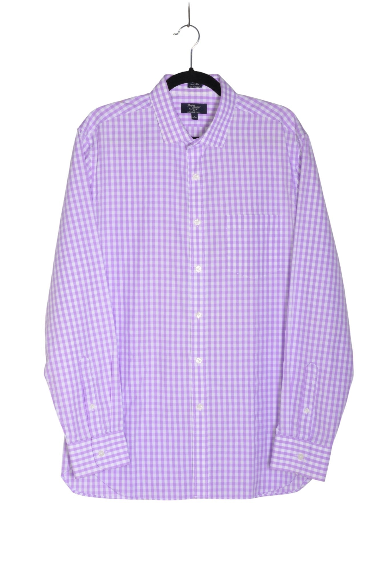 J. CREW Men Button Down Tops Regular fit in Purple - L Koop