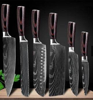 Carpenter's Special Set 6-piece Set 8-piece Set Knife Chef Knife Kitchen Knife Cooking - Velora