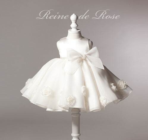Maggie baby girl baby banquet Wedding Dress Skirt Girl Flower Princess Wedding Dress Dress Tutu - Velora