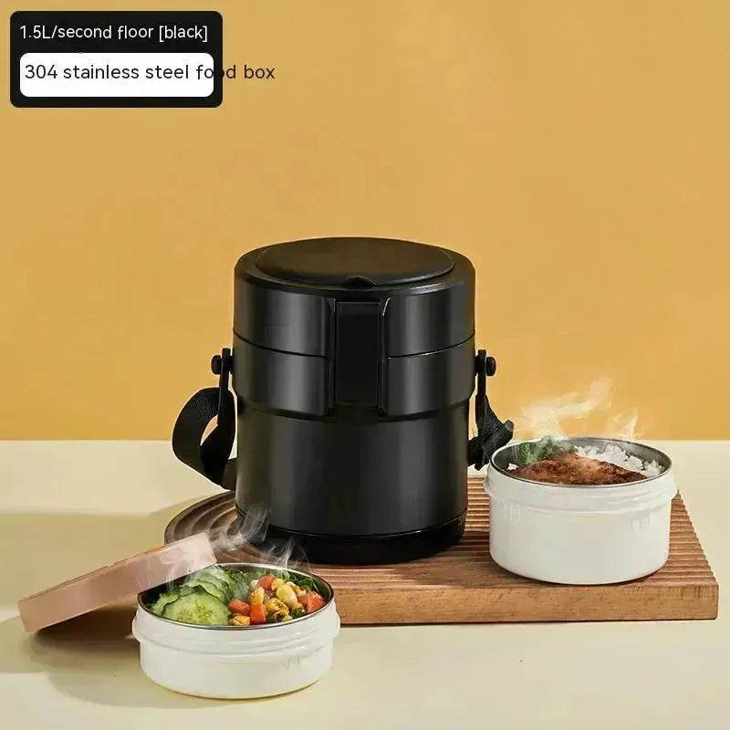 304 Stainless Steel Large Capacity Vacuum Thermal Insulated Lunch Box - Velora