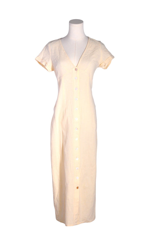 CIDER Women Maxi Dresses Regular fit in Beige - S Koop