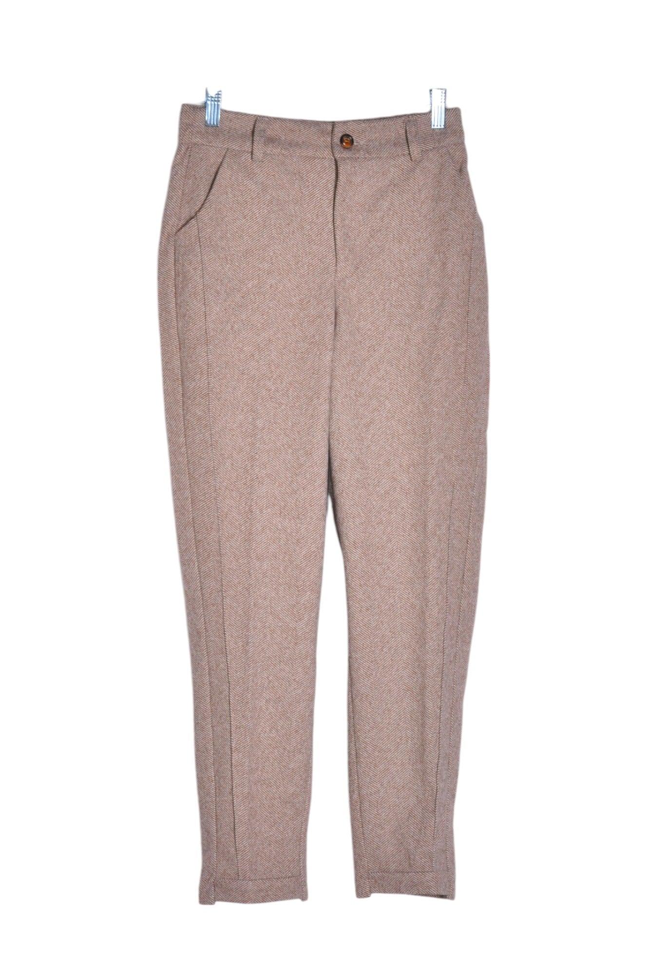 UNBRANDED Women Work Pants Regular fit in Brown - XL Koop