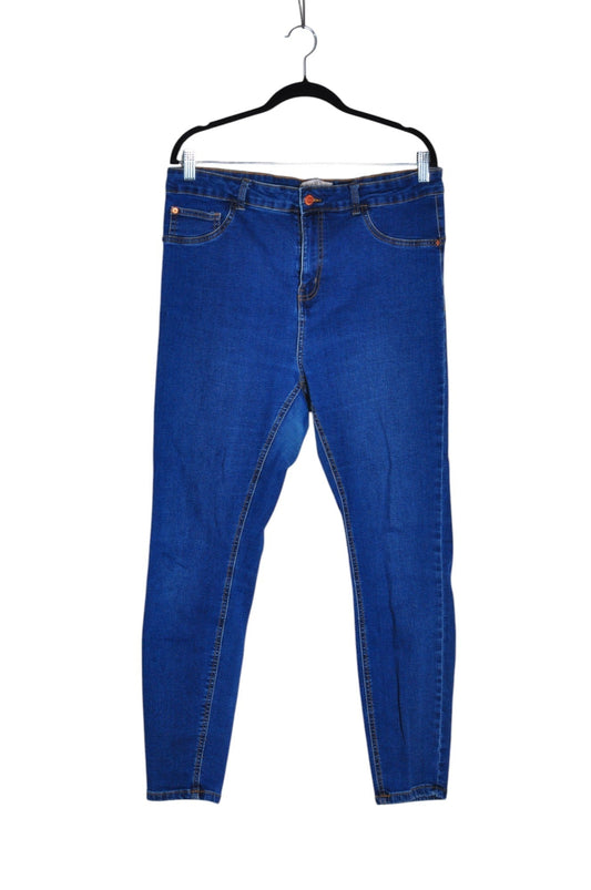 PRIMARK Women Straight-Legged Jeans Regular fit in Blue - 14 - Velora