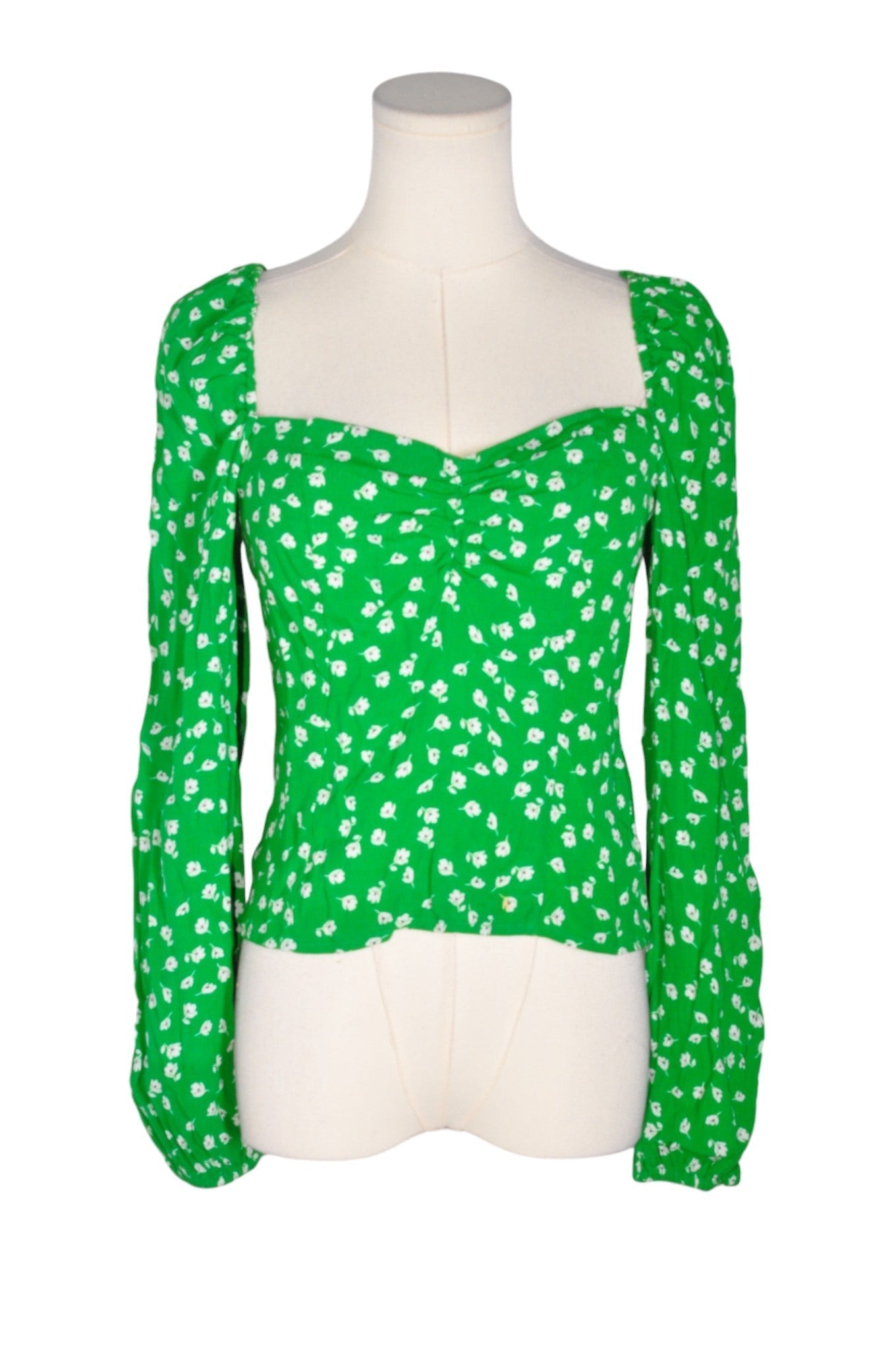 H&M Women Blouses Regular fit in Green - S Koop