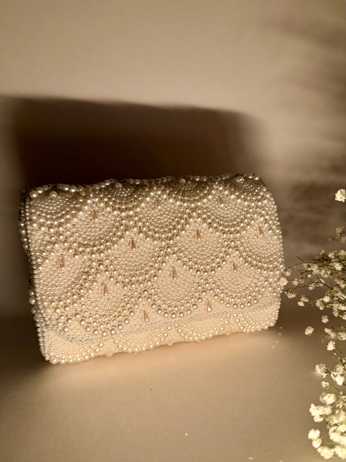 The Mehr Pearl Clutch - Velora Luxury Fashion