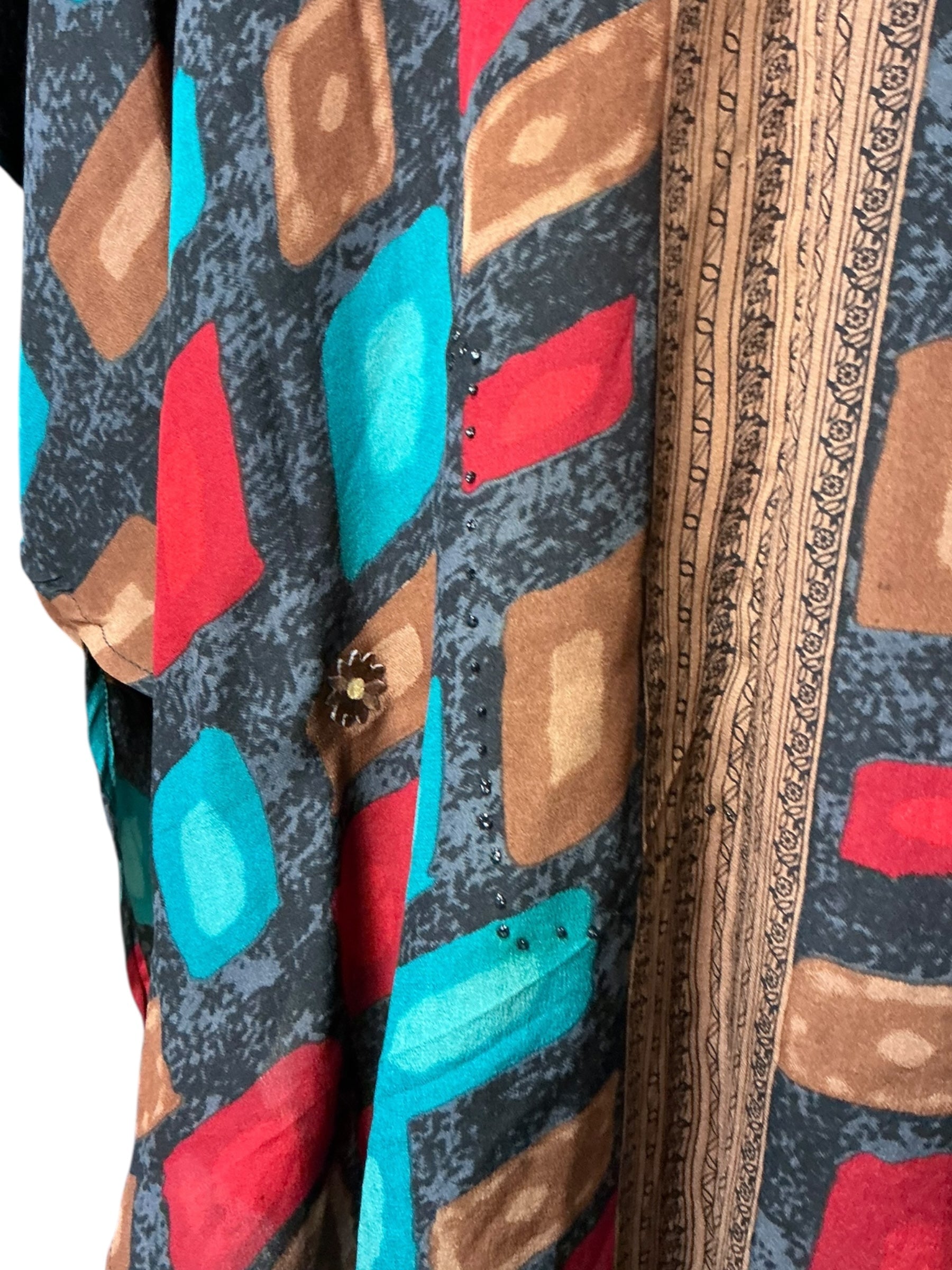 PRC7286 Avatar Pure Silk Waterfall Top - Velora