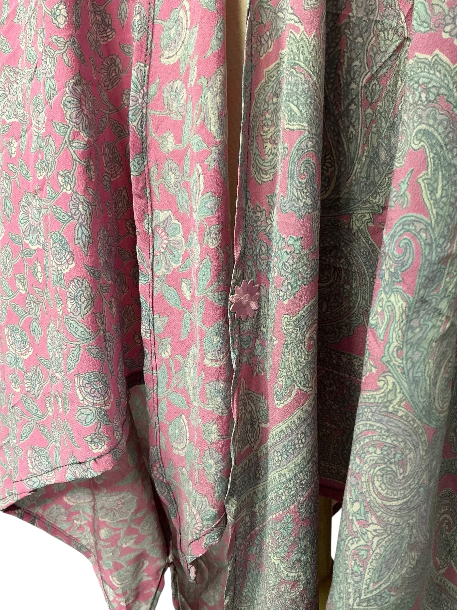 PRC7006 Avatar Pure Silk Cardigan - Velora