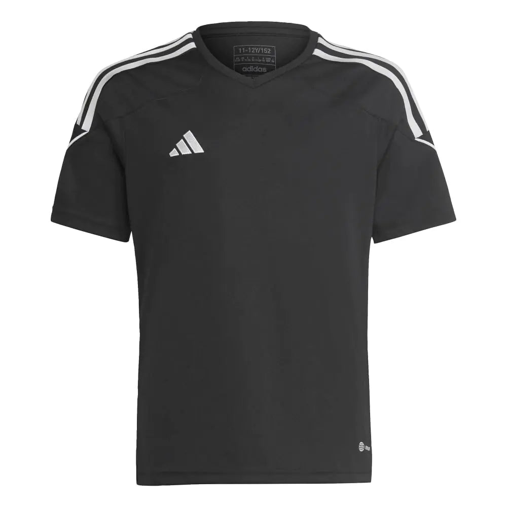Adidas Boys Tiro 23 Black/White Soccer Jersey - Medium