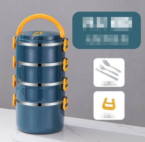 Multilayer Thermal Stainless Steel Insulated Lunch Box for Adults - Velora