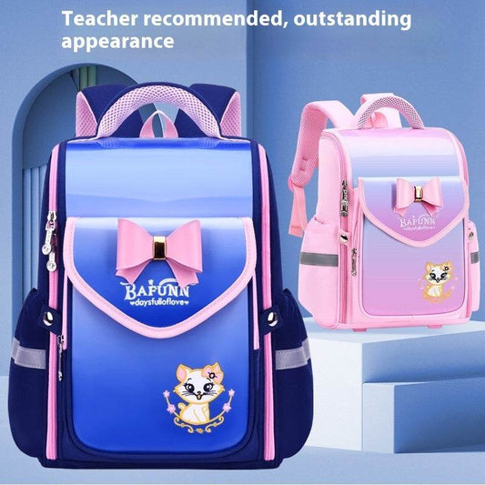 Large Capacity Children Reduce Study Load Protection School Bag - Velora