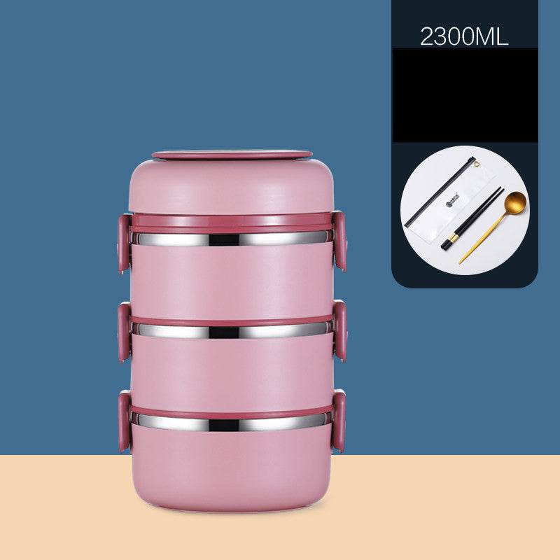 304 Stainless Steel Multi-layer Thermal insulated lunch container - Velora