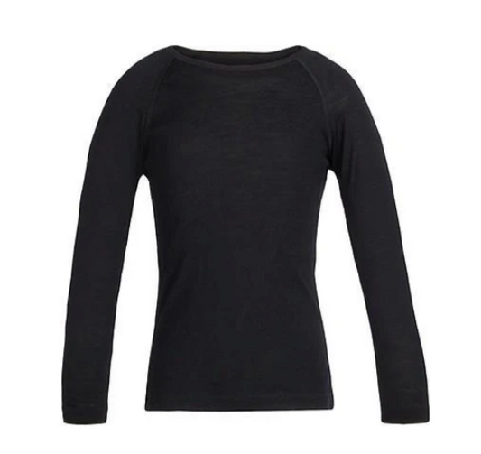 Kombi Juniors Accu-Dri Merino Blend Midweight Crew Tops 190g - Velora