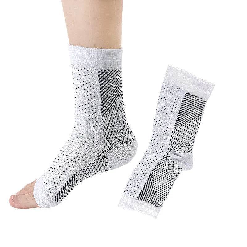 Foot Compression Sports Ankle Brace Socks Relieve Swelling Unisex - Velora