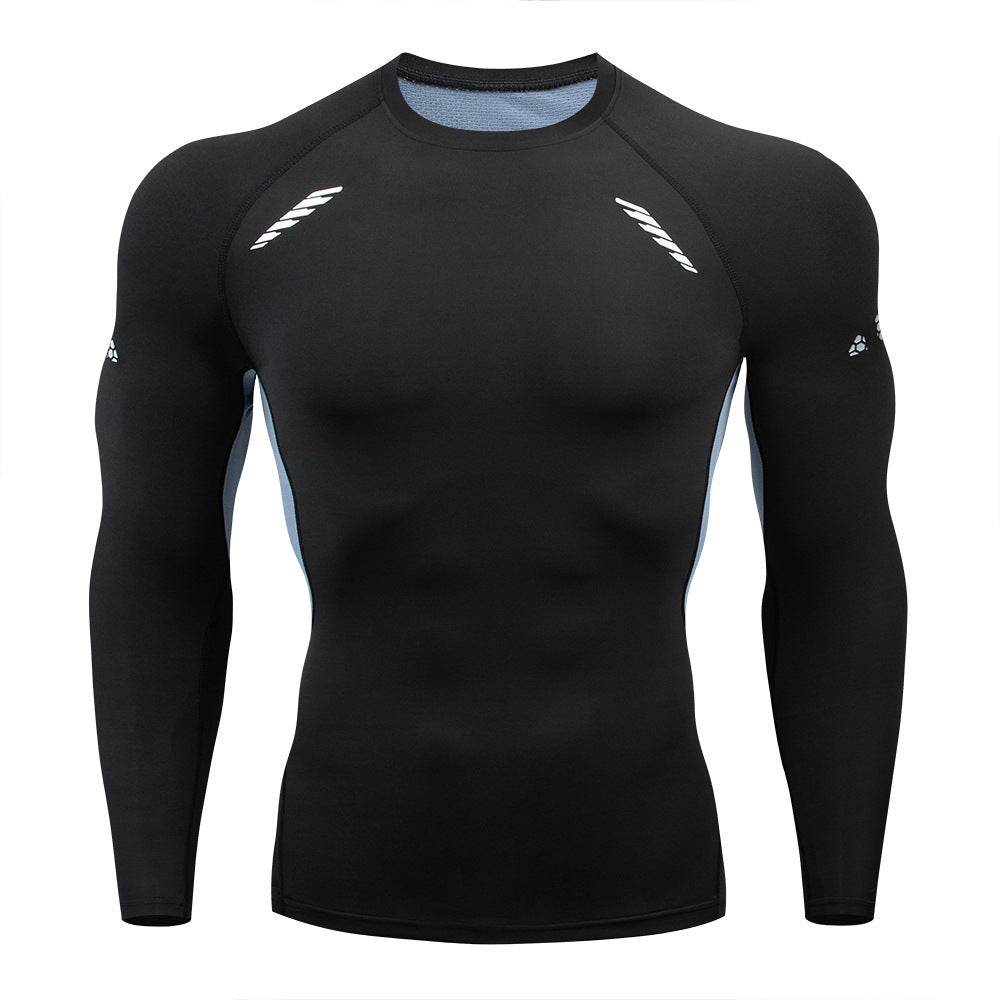Men's Sports Quick-drying Long sleeve Workout Fitness T-shirt top - Velora