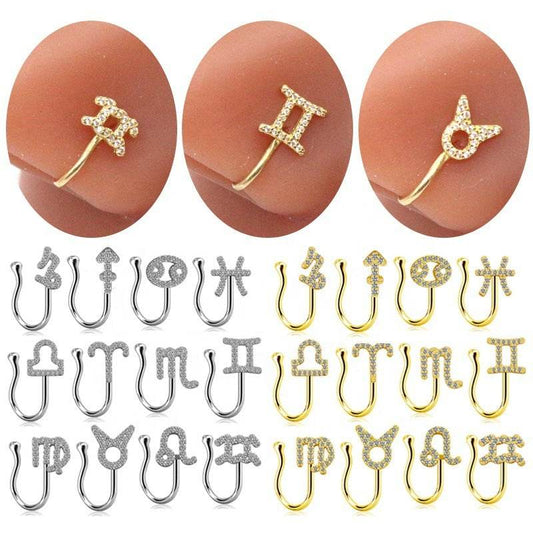 Constellation Nose Ring Piercing Jewelry - Velora