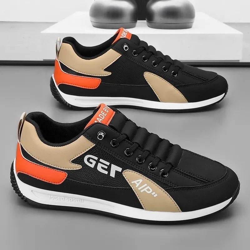 Men Sports Flat Shoes Comfortable Breathable Non-slip Wear-resistant Board Shoes - Velora