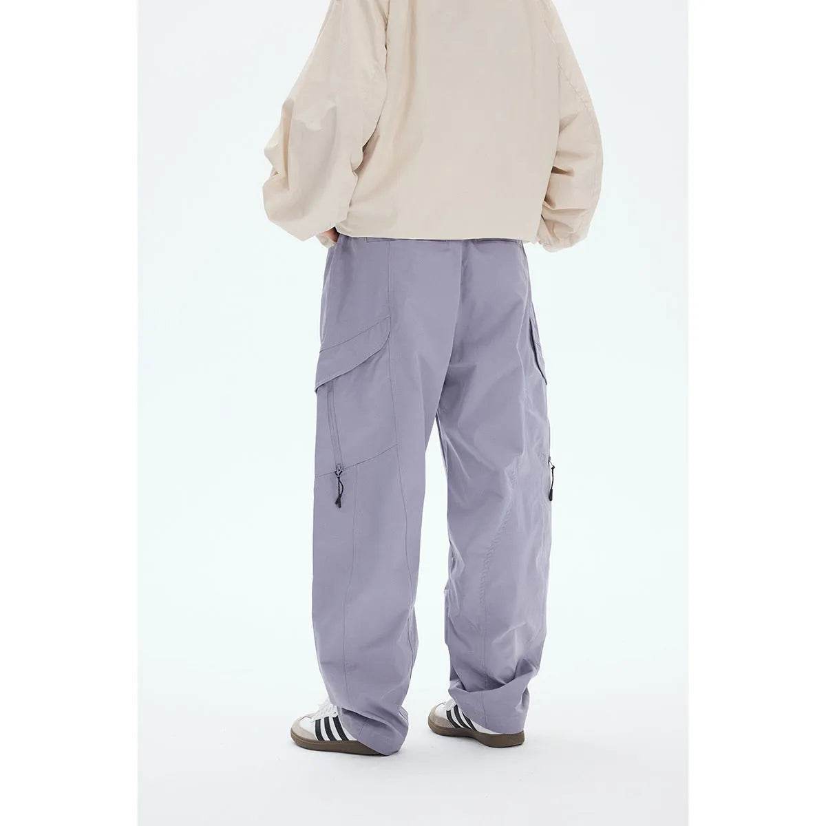 Leisure Cargo Chemical Fiber Blend Men's Trousers - Velora