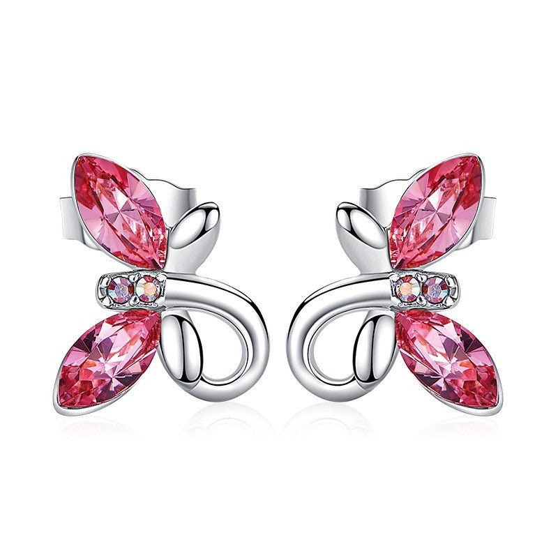 Swarovski Crystal Butterfly Earrings - 2019 Collection