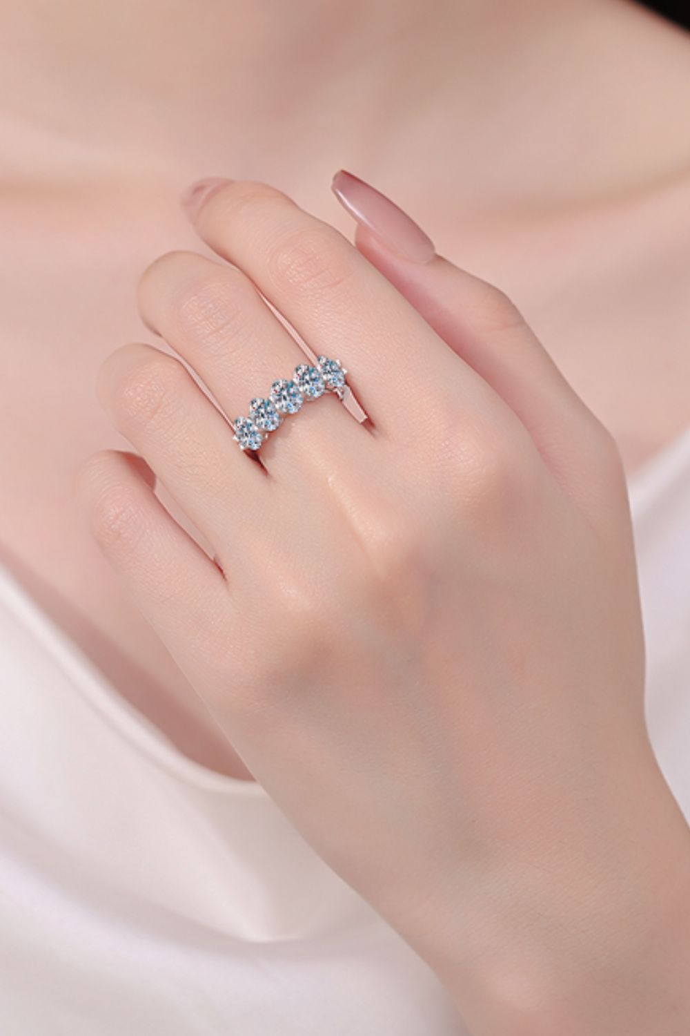 2.5 Carat Moissanite 925 Sterling Silver Ring - Velora Luxury Fashion