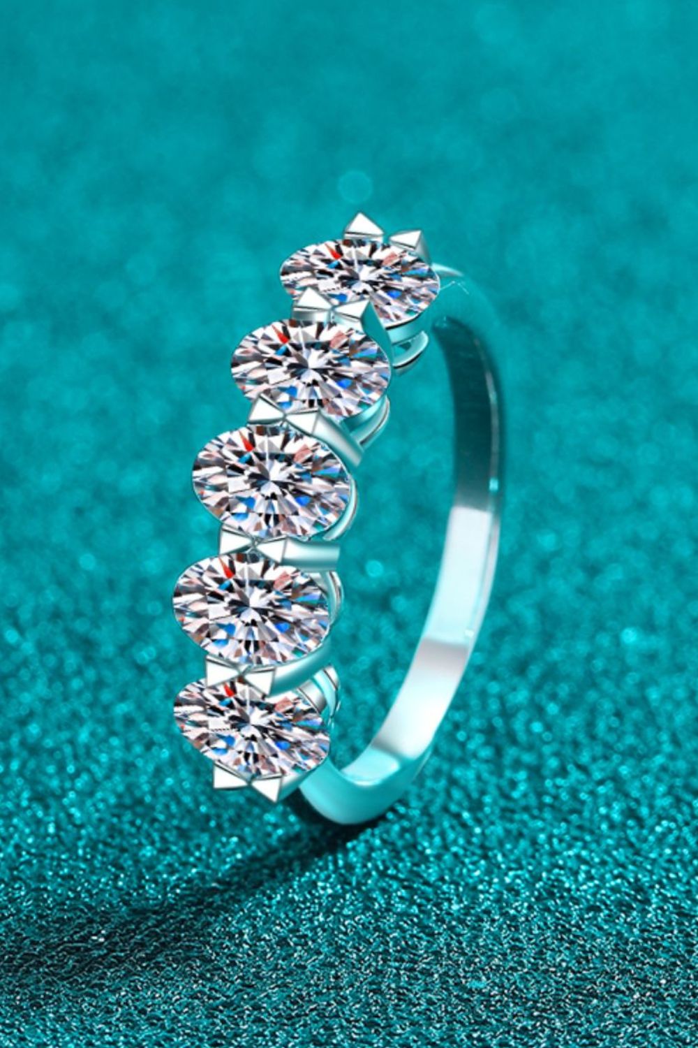 2.5 Carat Moissanite 925 Sterling Silver Ring - Velora Luxury Fashion