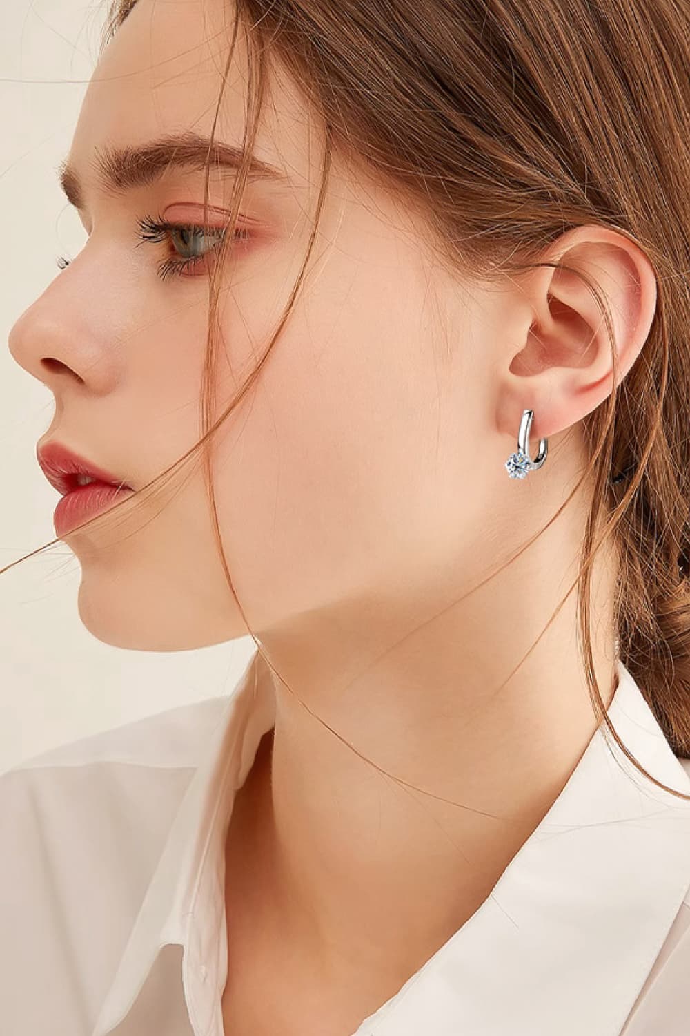 2 Carat Moissanite 925 Sterling Silver Earrings - Velora Luxury Fashion