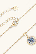 2 Carat Moissanite 925 Sterling Silver Necklace - Velora Luxury Fashion