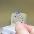 2 Carat Moissanite 925 Sterling Silver Ring - Velora Luxury Fashion