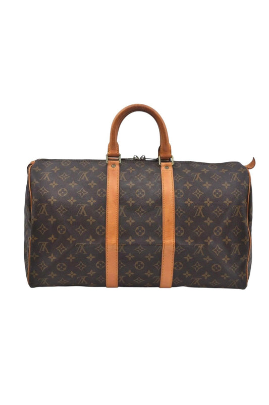 Louis Vuitton Monogram Keepall 45 Travel Boston Bag M41428 LV L0773 - Velora
