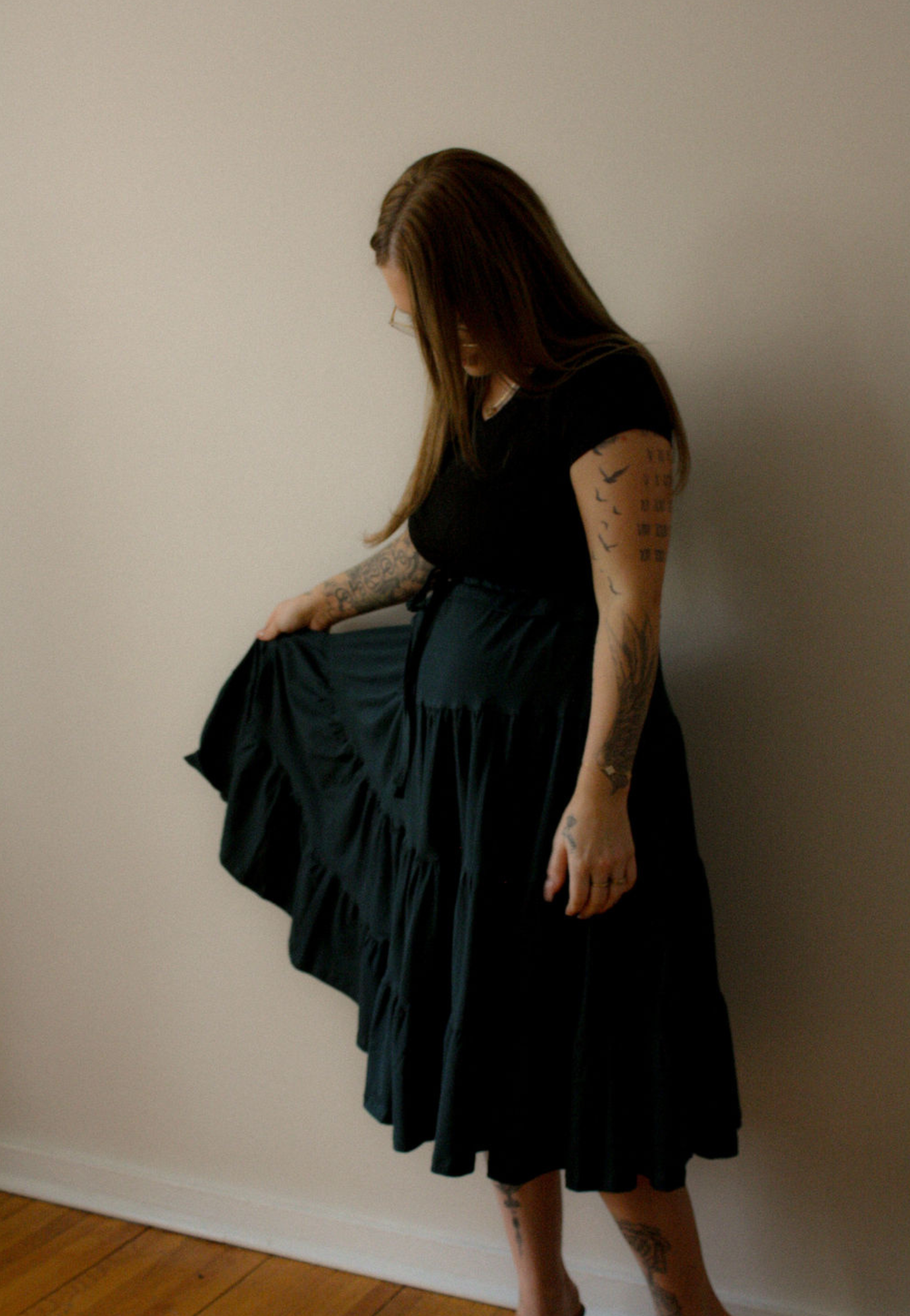 2 in 1 Maternity Dress Skirt - Velora Luxury Fashion
