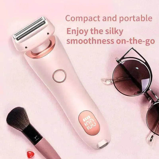 2 In 1 best epilator for women USB Rechargeable smooth glide Hair Remover Electric Shaver - Velora