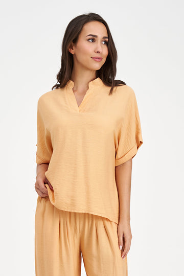 Women's Woven Tunic Top