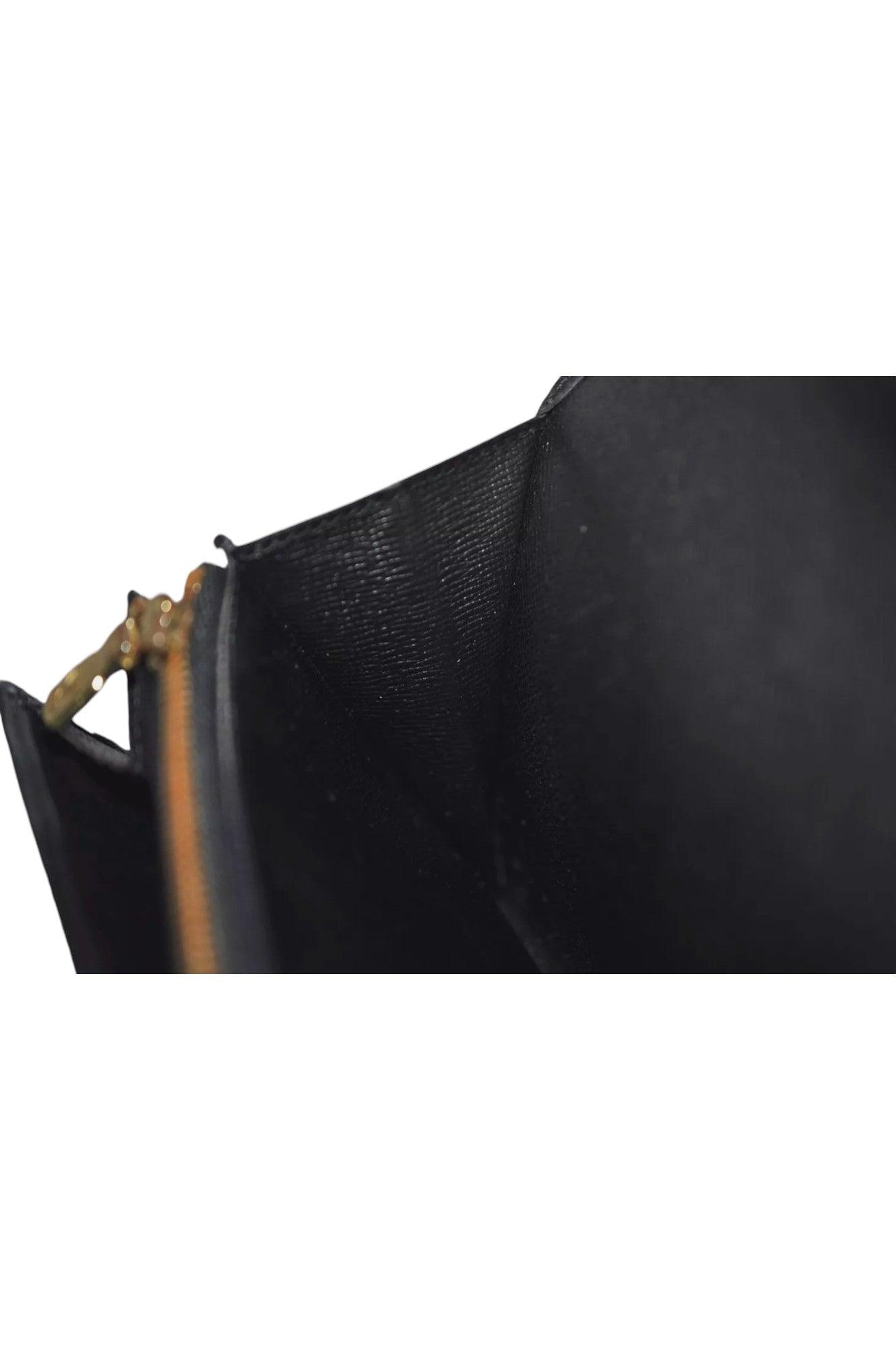 Louis Vuitton Epi Pochette Porte Monnaie Credit Wallet M63572 Black 8020K - Velora