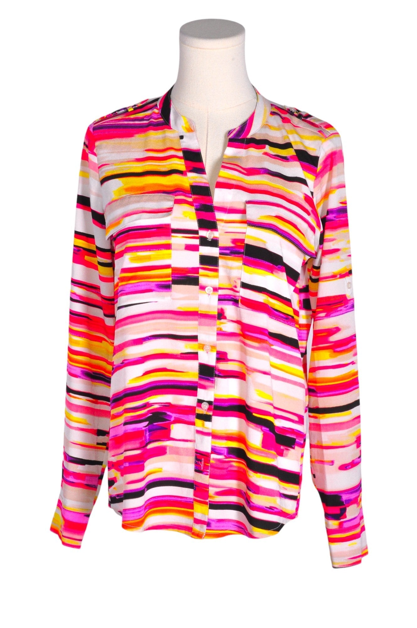 CALVIN KLEIN Women Button Down Tops Regular fit in Red - S