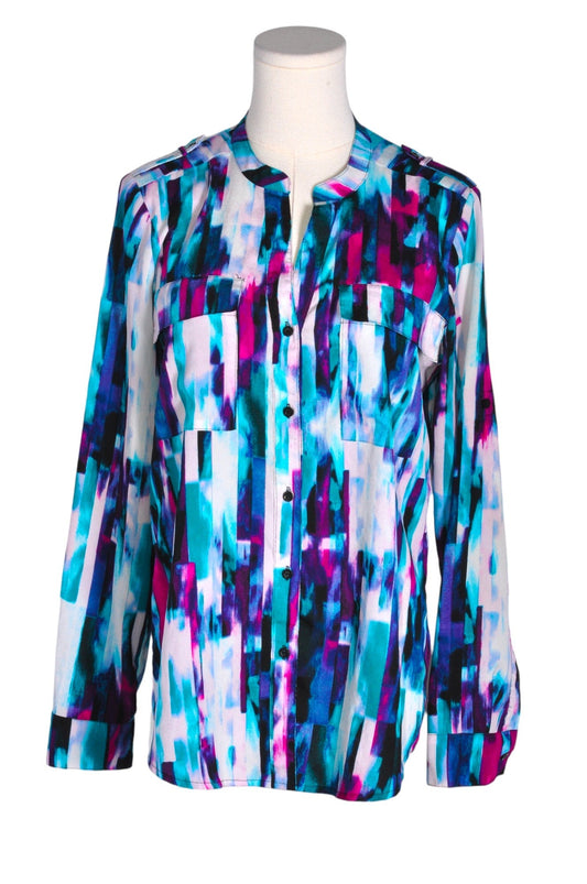 CALVIN KLEIN Women Button Down Tops Regular fit in Blue - S