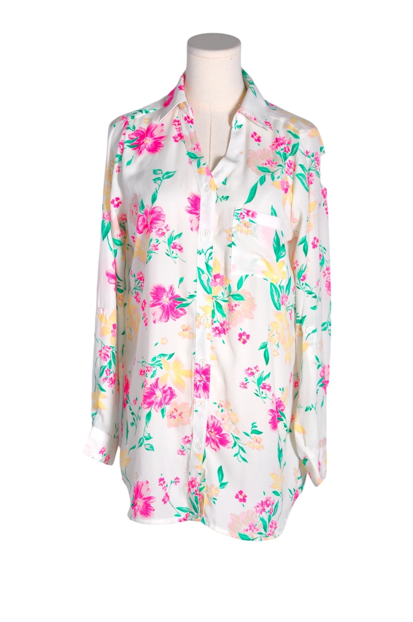 LILY MORGAN Women Button Down Tops Regular fit in White - S