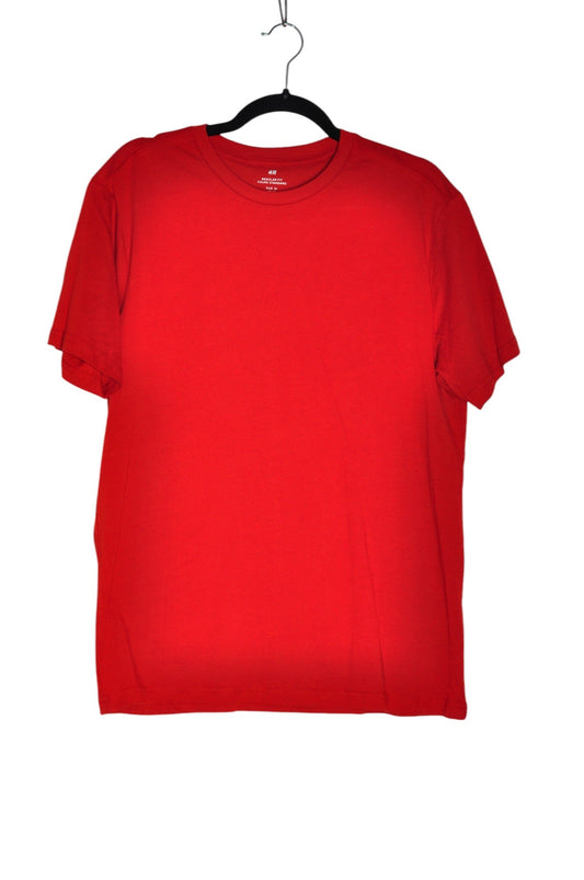 H&M Men T-Shirts Regular fit in Red - M - Velora