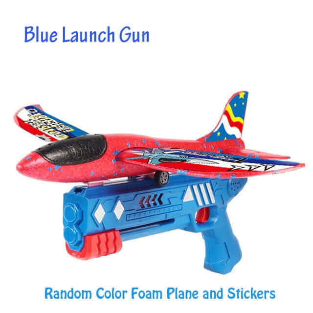 2024 Foam Plane Launcher Gun Toy - Outdoor Catapult Airplane for Kids - Velora Luxury Fashion
