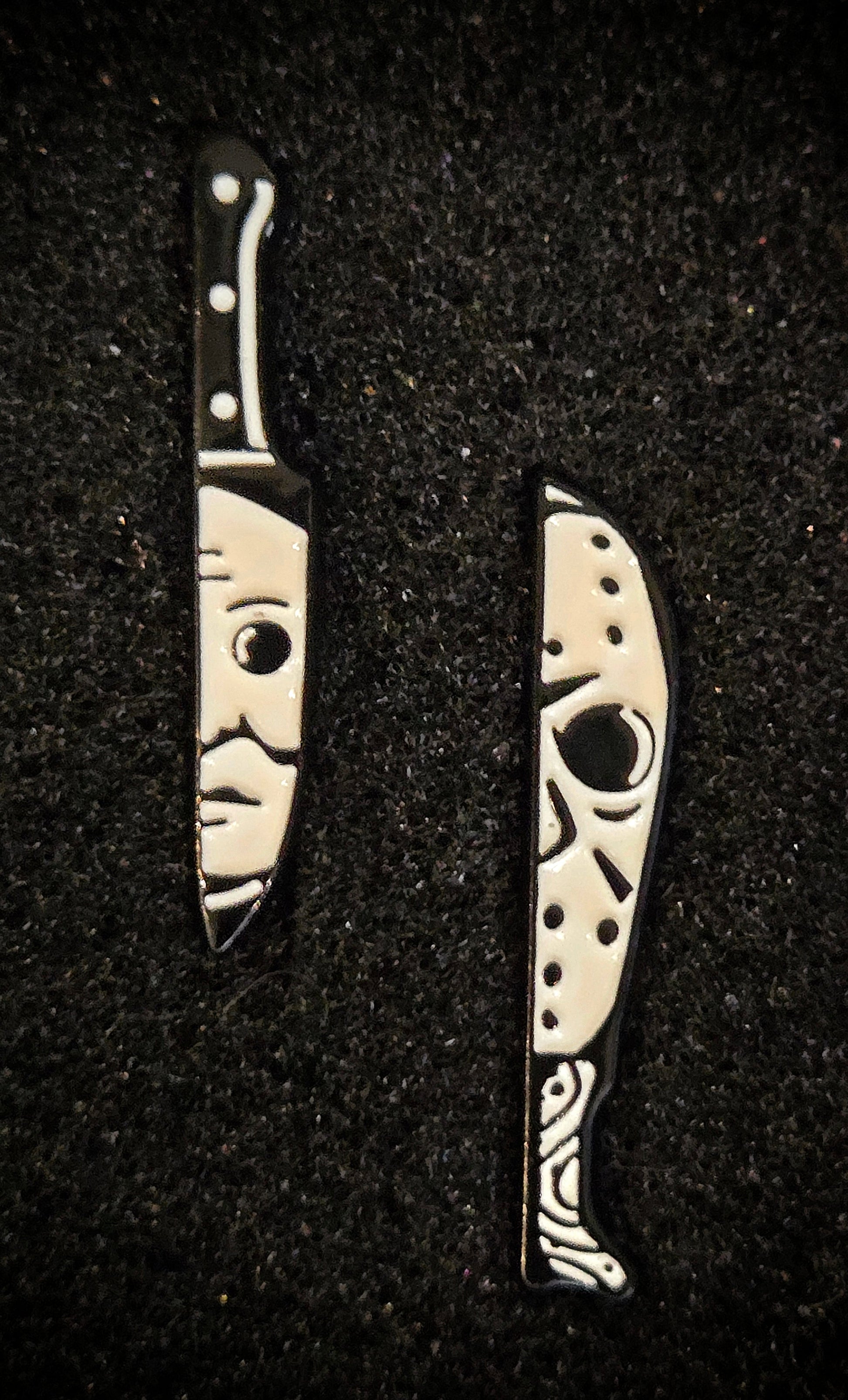 Horror Movie 4-Piece Pin Set - Velora