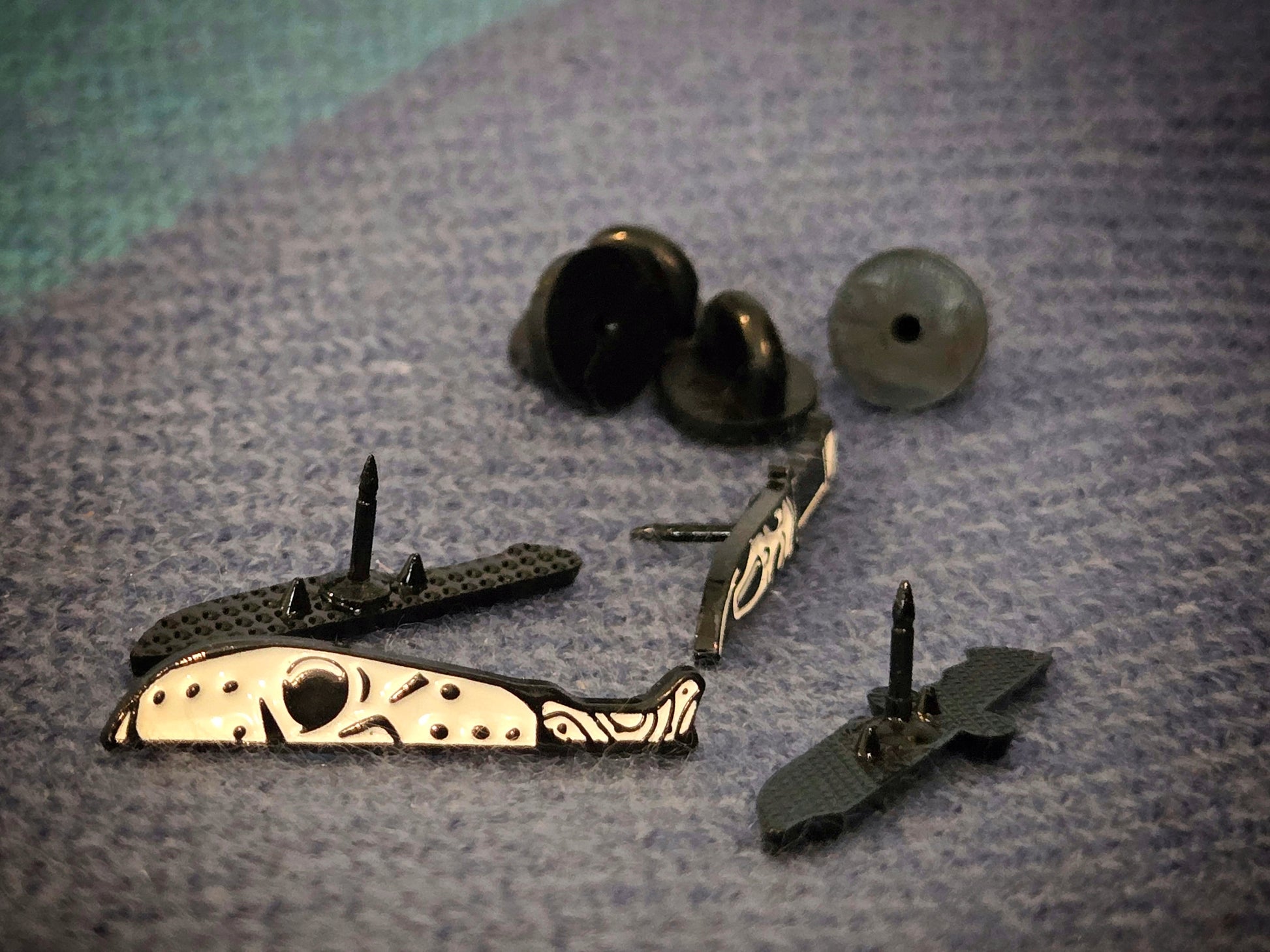 Horror Movie 4-Piece Pin Set - Velora