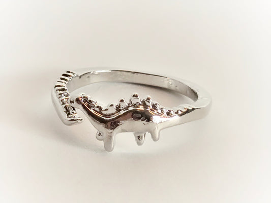 Dinosaur Ring | Stegosaurus (Size 6/Adjustable) - Velora