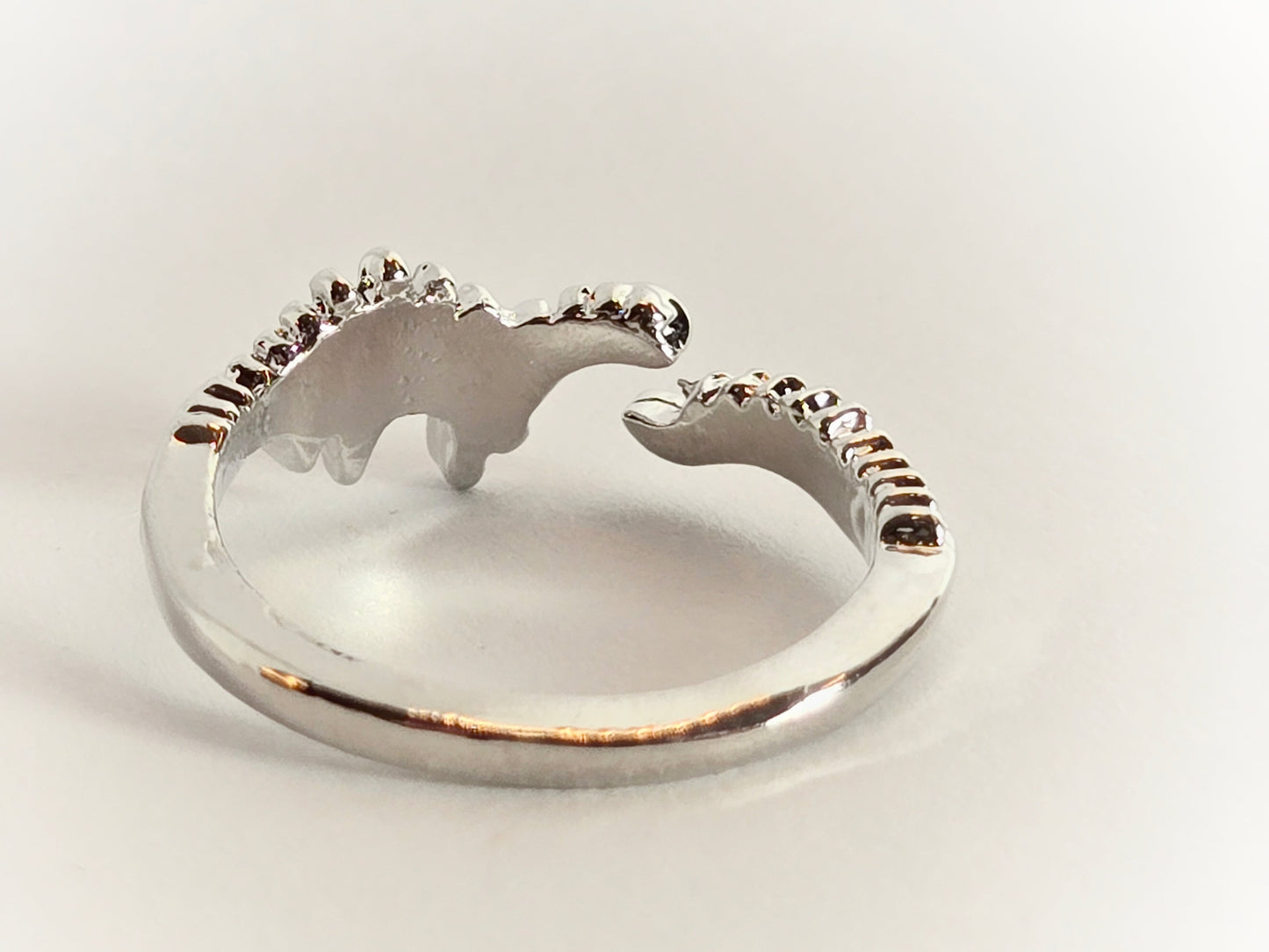 Dinosaur Ring | Stegosaurus (Size 6/Adjustable) - Velora