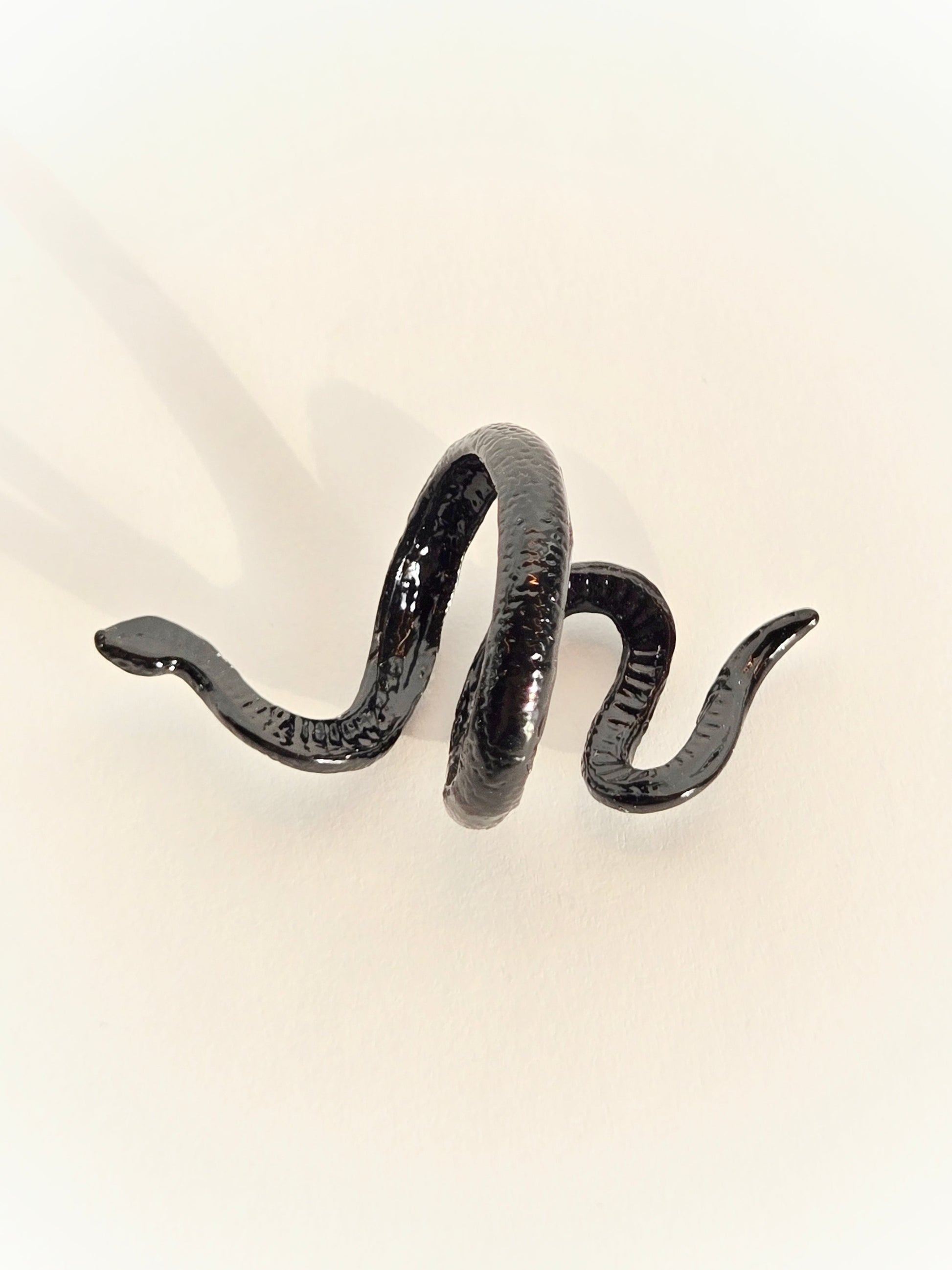 Black Snake Ring - Velora
