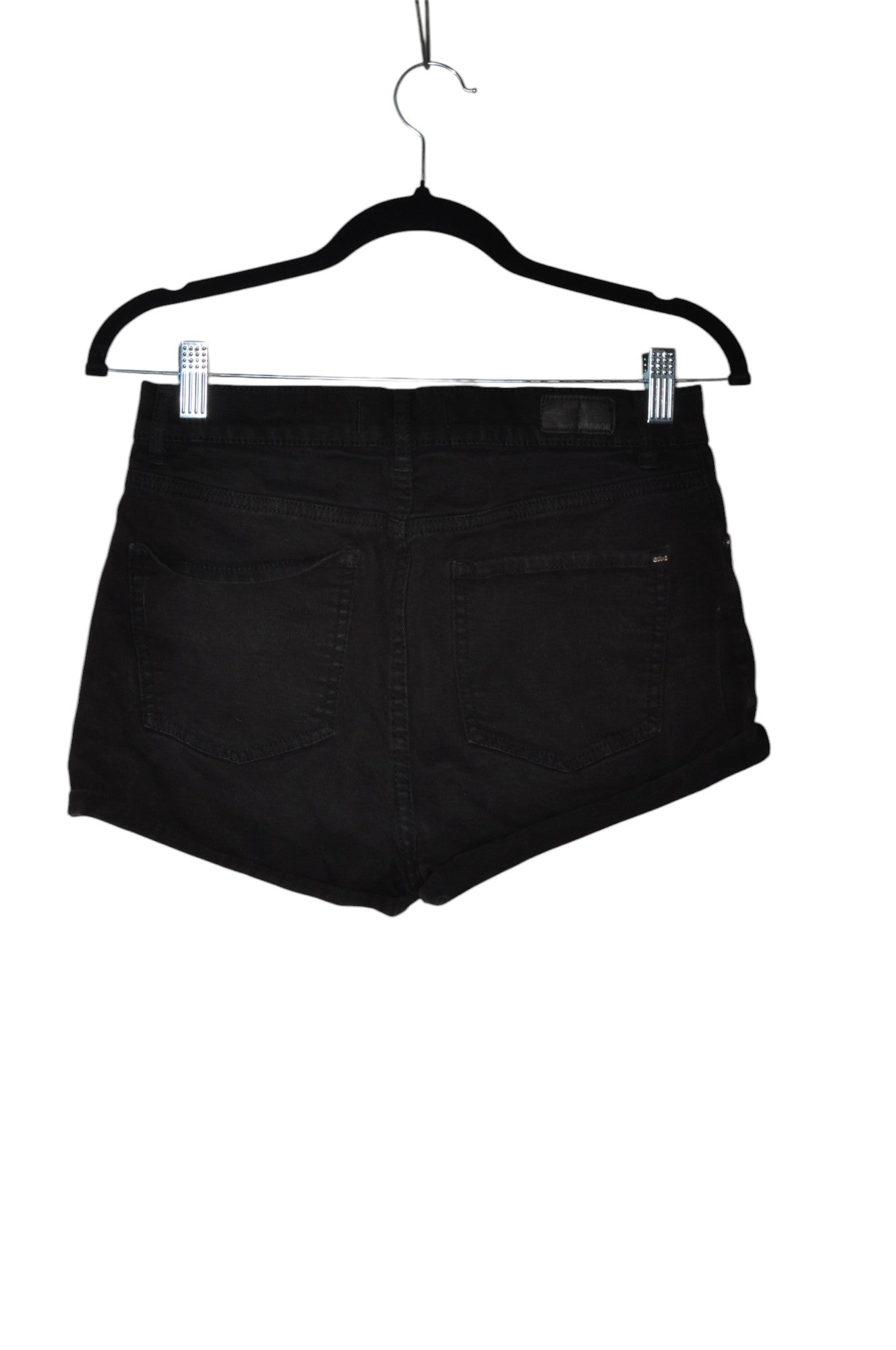 GARAGE Women Denim Shorts Regular fit in Black - 7 Koop
