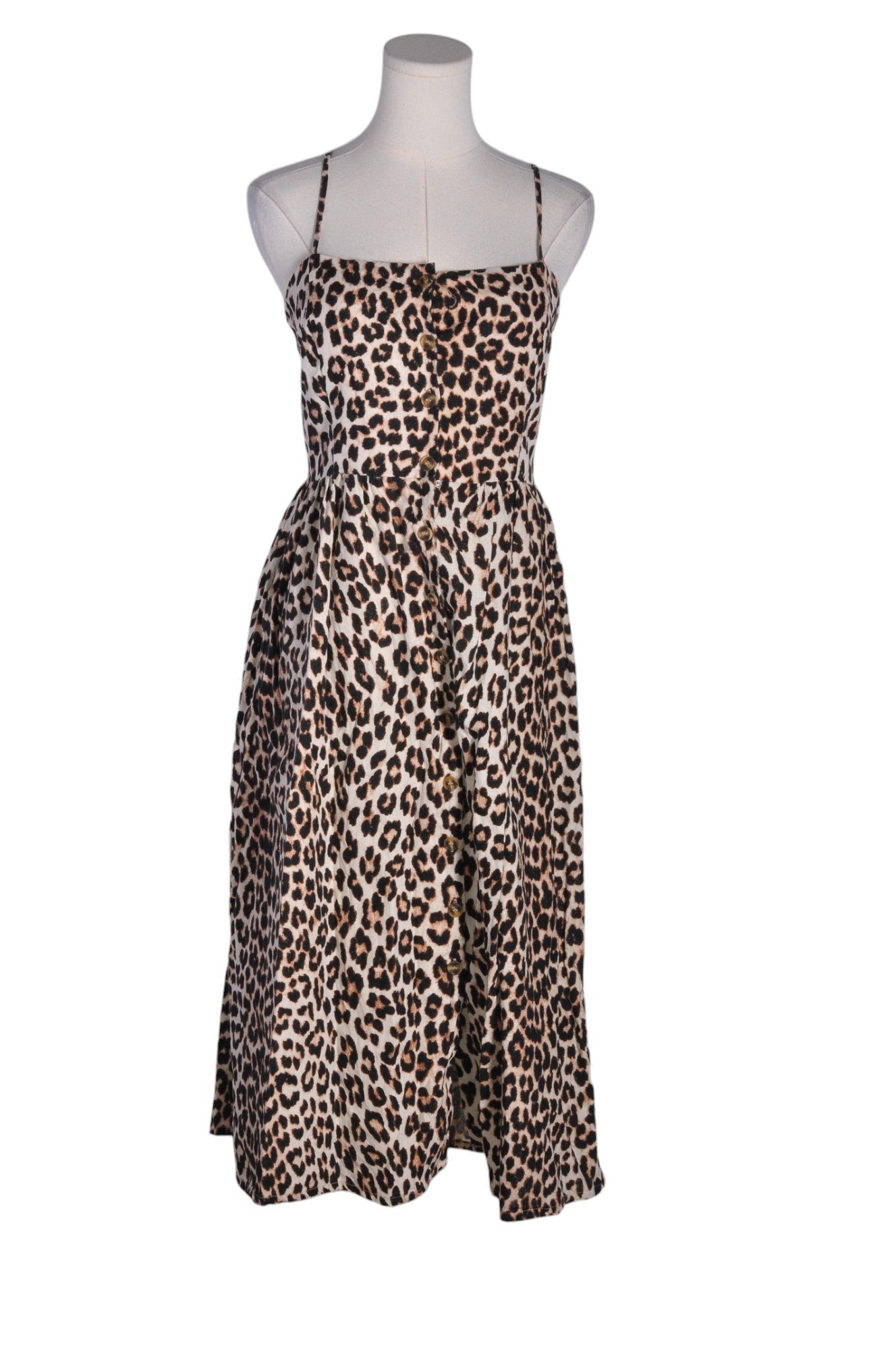 H&M Women Maxi Dresses Regular fit in Brown - XS - Velora