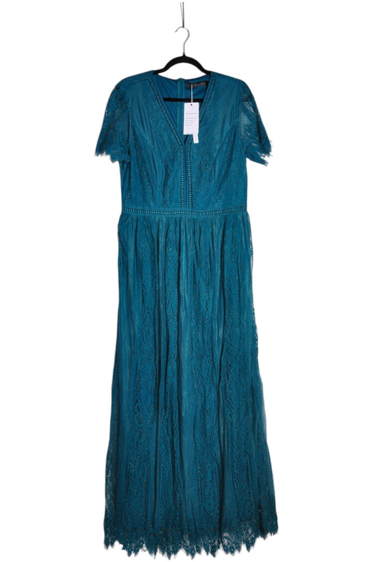MEROKEETY Women Maxi Dresses Regular fit in Green - XL - Velora