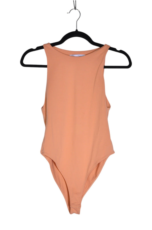 ZARA Women Bodysuits Regular fit in Brown - M - Velora